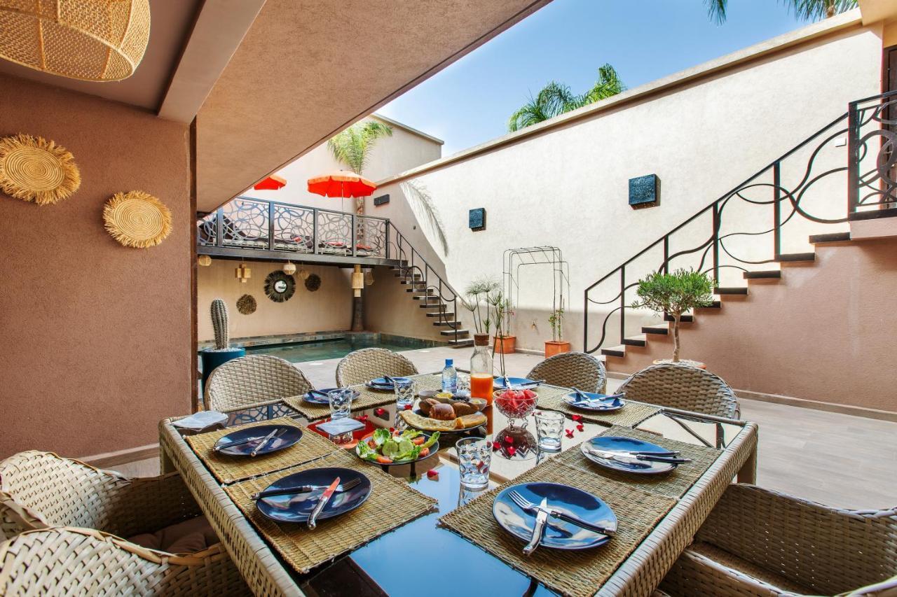 Villa Serenity & Spa - Breakfast Marrakesh Exteriör bild