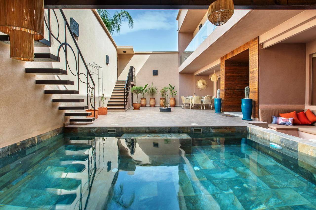 Villa Serenity & Spa - Breakfast Marrakesh Exteriör bild