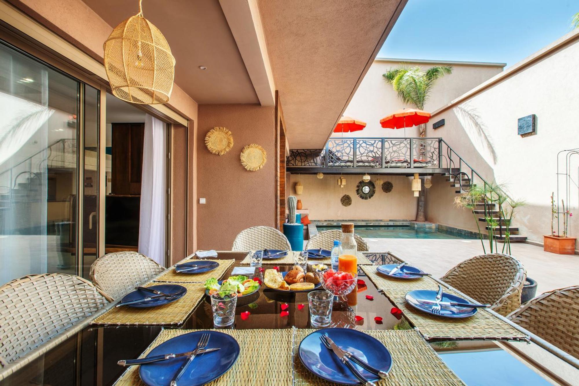 Villa Serenity & Spa - Breakfast Marrakesh Exteriör bild